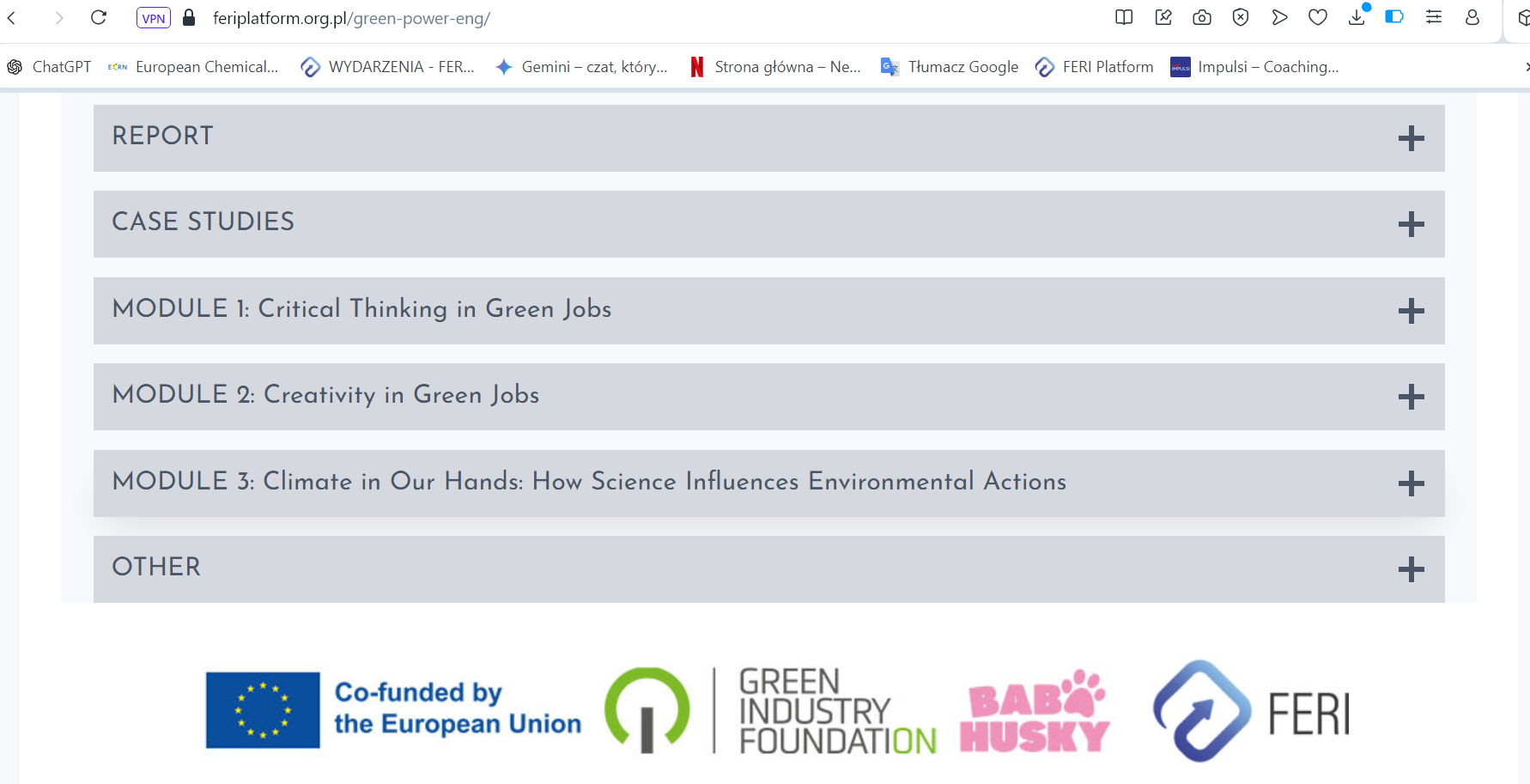 Educational materials BabaHusky